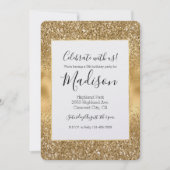 Gouden Glamour Glans Kaart (Voorkant)