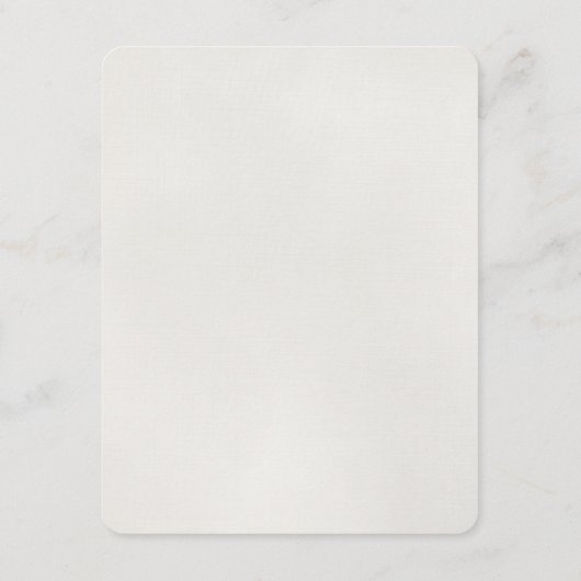 Gouden Glamour Glitter Confetti Bruiloft invoegen Informatiekaartje (Achterkant)