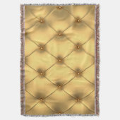 Gouden Glamour: Luxe interieur. Deken (Voorkant Verticaal)