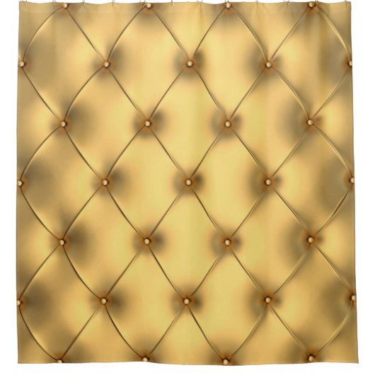 Gouden Glamour: Luxe interieur. Douchegordijn (Voorkant)