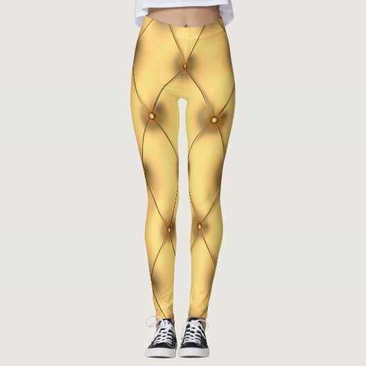 Gouden Glamour: Luxe interieur. Leggings (Voorkant)