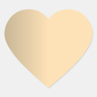 Gouden Glamoureuze Nep Metallic Folie Sjabloon Bla Hart Sticker