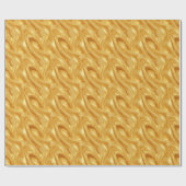 Gouden glans-uitstraling cadeaupapier (Vlak)