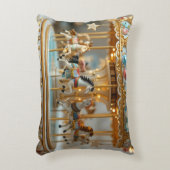 gouden glanzende carrousel accent kussen (Voorkant(Verticaal))