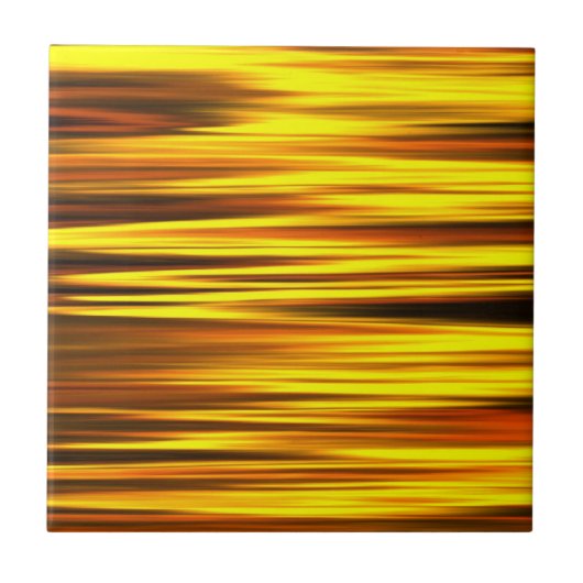 Gouden glanzende Glitter Sparkle Keramische Tegel Tegeltje (Voorkant)