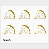 Gouden Gleitschirm Sticker (Vel)