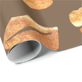 Gouden glimlach Wrapping Papier (Rol Hoek)
