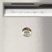 gouden glinsterende diamanten ring magneet (Insitu (Vaatwasser))