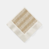 Gouden Glitter Alligator Print Servet (Hoek)