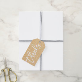 Gouden Glitter Bedankt cadeau label douche gunst Cadeaulabel