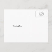 Gouden glitter Bewaar de datum bruiloft briefkaart (Achterkant)