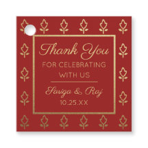 Gouden Glitter Bloem Bruiloft Retourcadeau