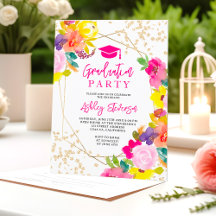 Gouden glitter boho vet bloemenfoto afstuderen