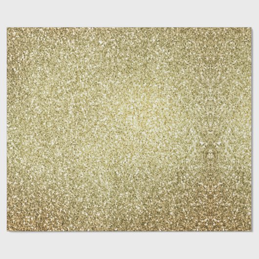  gouden glitter cadeaupapier (Vlak)