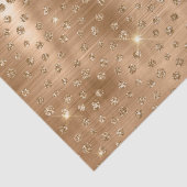 Gouden Glitter Cheetah Vlekken Metallic Dier Tissuepapier (Detail)