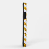 Gouden Glitter Chevron Patroon Case-Mate iPhone Case (Achterkant/rechts)