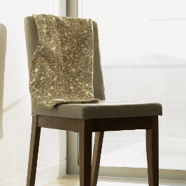 Gouden Glitter Chic Glam Handdoek