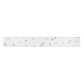 Gouden Glitter Confetti Dot Polka 3" lint spoel (Voorkant)