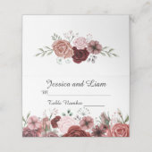 Gouden Glitter Confetti en zwart Plaatskaartje (Buitenkant ongevouwen)