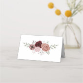 Gouden Glitter Confetti en zwart Plaatskaartje (Achterkant)