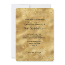 Gouden glitter confetti sparkle bruiloft