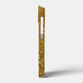 Gouden Glitter Digitale Print Case-Mate iPhone Case (Achterkant / Links)