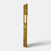 Gouden Glitter Digitale Print Case-Mate iPhone Case (Achterkant / Rechts)