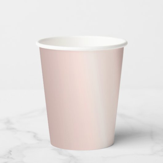 Gouden Glitter Drips Ballonnen Roos Goud Sweet 16 Papieren Bekers (Achterkant)