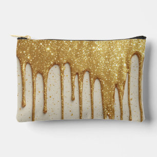 Gouden Glitter Drup Luxe Glinsterende Deeltjes Etui