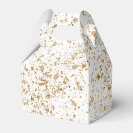 Gouden glitter elegant en prachtig bedankdoosjes