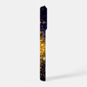 Gouden Glitter en Glitters iPhone Hoesje (Rechterkant)