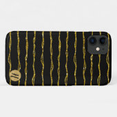 Gouden Glitter en Zwarte Hoes (Achterkant (horizontaal))