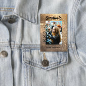Gouden glitter foto afstuderen voeg naam klasse te button (Insitu)