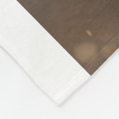 Gouden glitter foto afstuderen voeg naam klasse te fleece deken (Hoek)