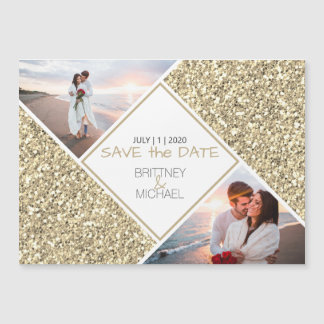 Gouden Glitter Fotocollage