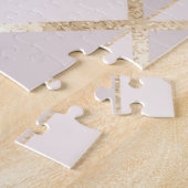 Gouden glitter, geometrisch ruitpatroon. legpuzzel (Zijkant)