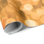 Gouden Glitter Glam Kerst Inpakpapier (Rol Hoek)