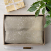 Gouden Glitter Glam Rode Roos Mason Jar Tissuepapier (Geschenk)