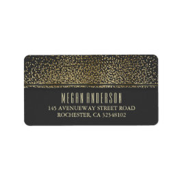 Gouden Glitter  Glamour Bruiloft Etiket