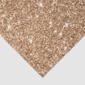 Gouden Glitter Glamour Verjaardag Tissuepapier (Detail)