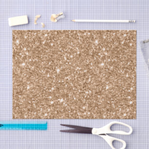 Gouden Glitter Glamour Verjaardag Tissuepapier
