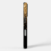 Gouden glitter glans elegante luxe textuur Case-Mate iPhone case (Achterkant / Rechts)