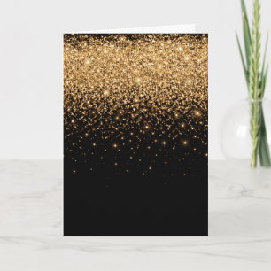 Gouden glitter glans elegante luxe textuur kaart