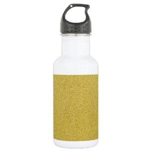 Gouden Glitter, Glans, Glitter Achtergrond Waterfles