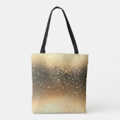 Gouden Glitter Glans Tote Bag (Achterkant)