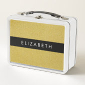 Gouden Glitter, Glitter Achtergrond, Jouw naam (Voorkant)