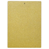 Gouden Glitter, Glitter Achtergrond, Jouw naam Klembord (Achterkant)