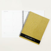 Gouden Glitter, Glitter Achtergrond, Jouw naam Planner (Display)