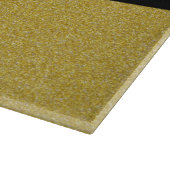 Gouden Glitter, Glitter Achtergrond, Jouw naam Snijplank (Hoek)