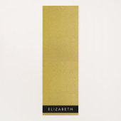 Gouden Glitter, Glitter Achtergrond, Jouw naam Yogamat (Achterkant)